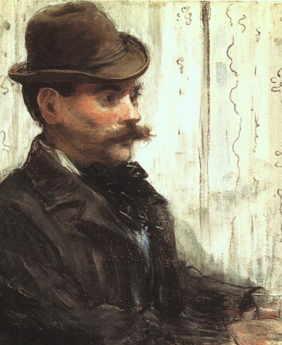 Edouard Manet Portrait of Alphonse Maureau Sweden oil painting art
